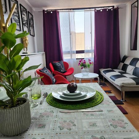 Centrico, Comodo Y Moderno Con Vista Privilegiada Hasta 4Pers Santiago de Chile Exterior foto