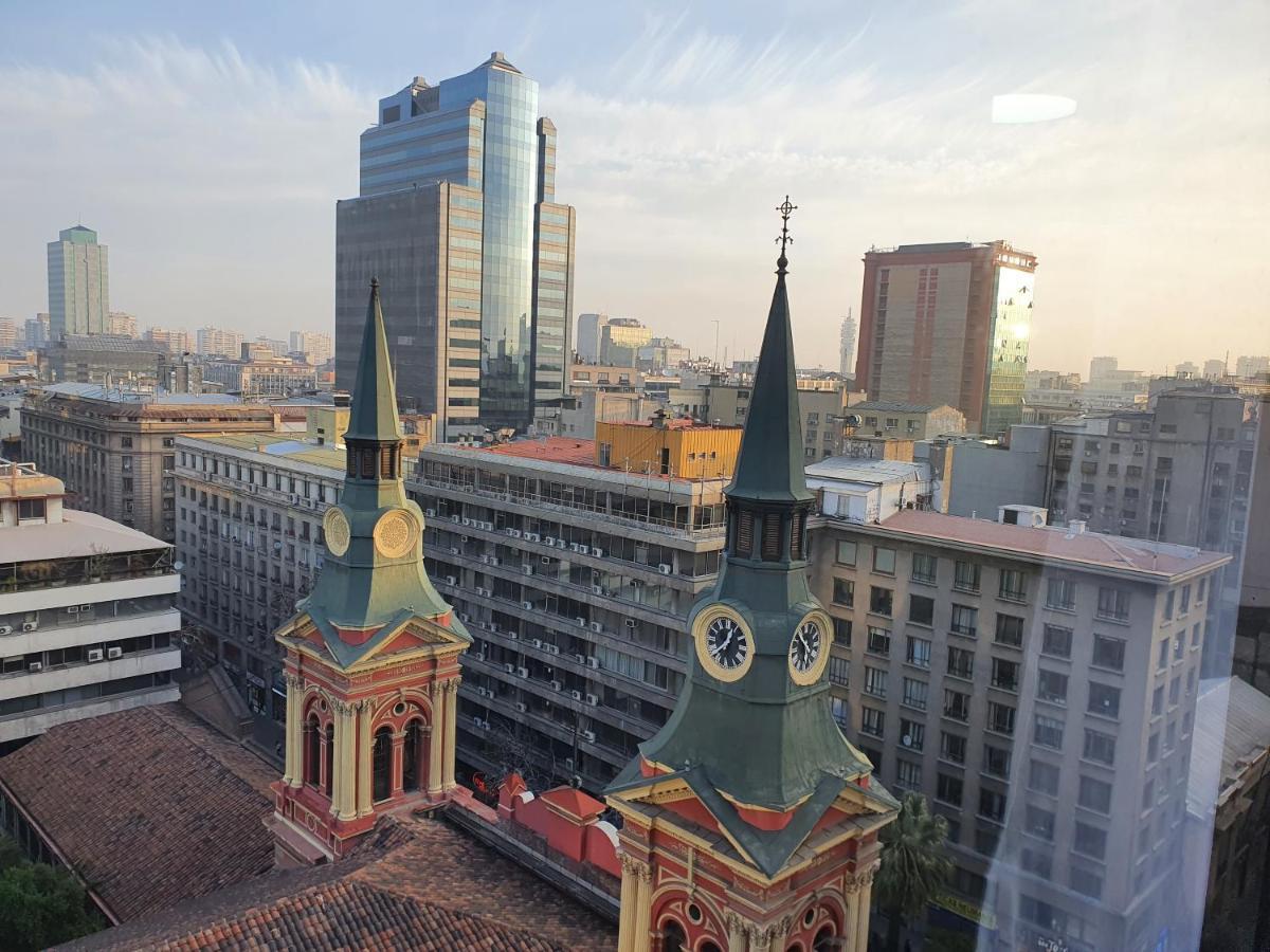 Centrico, Comodo Y Moderno Con Vista Privilegiada Hasta 4Pers Santiago de Chile Exterior foto