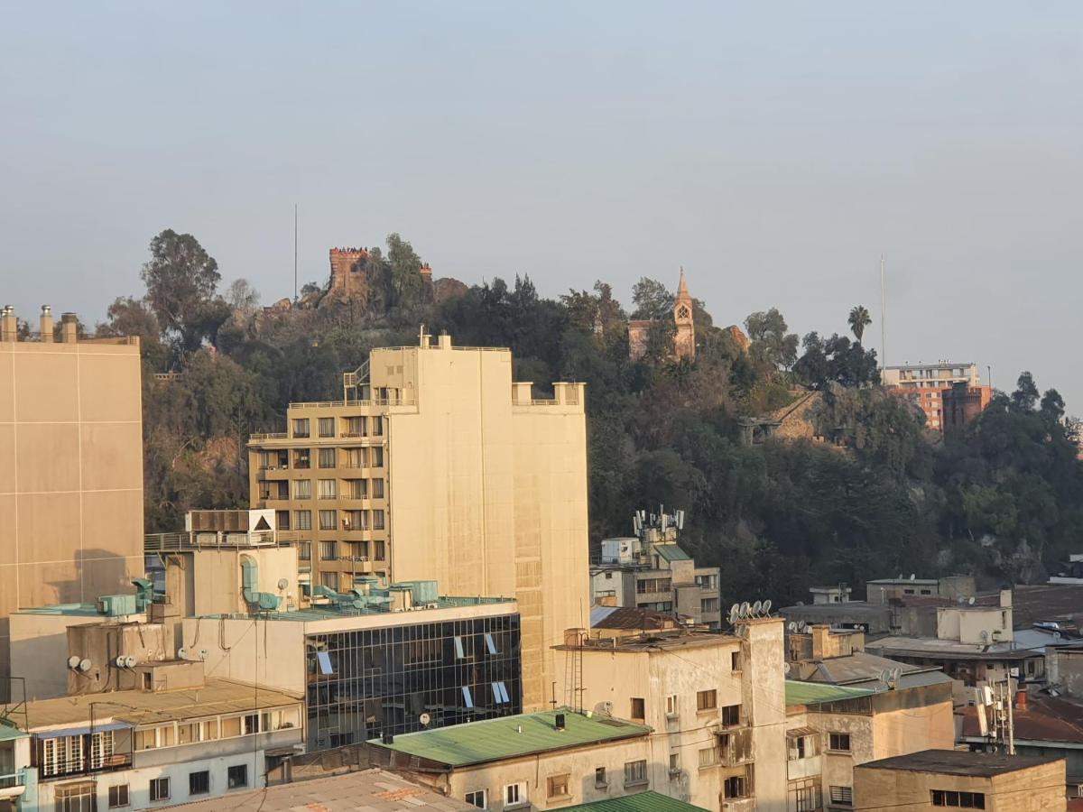 Centrico, Comodo Y Moderno Con Vista Privilegiada Hasta 4Pers Santiago de Chile Exterior foto